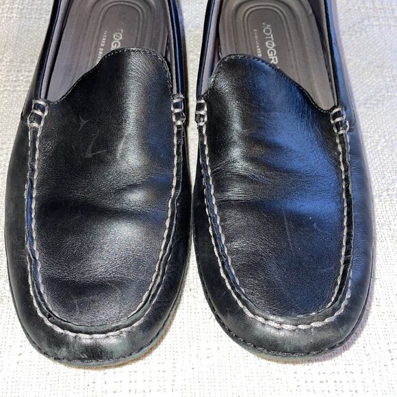 Cole Haan Motogrand Driving Moc Men’s Size 7 Medium Black Leather Slip On Casual main image 4